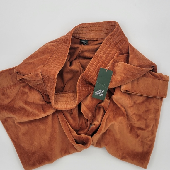 Wild Fable Womens Sweaterpants Black/ Rust Sz M. - Picture 2 of 8